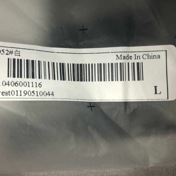 new! Never worn! SHEIN white Eyelet Cami Tank! - Picture 3 of 4